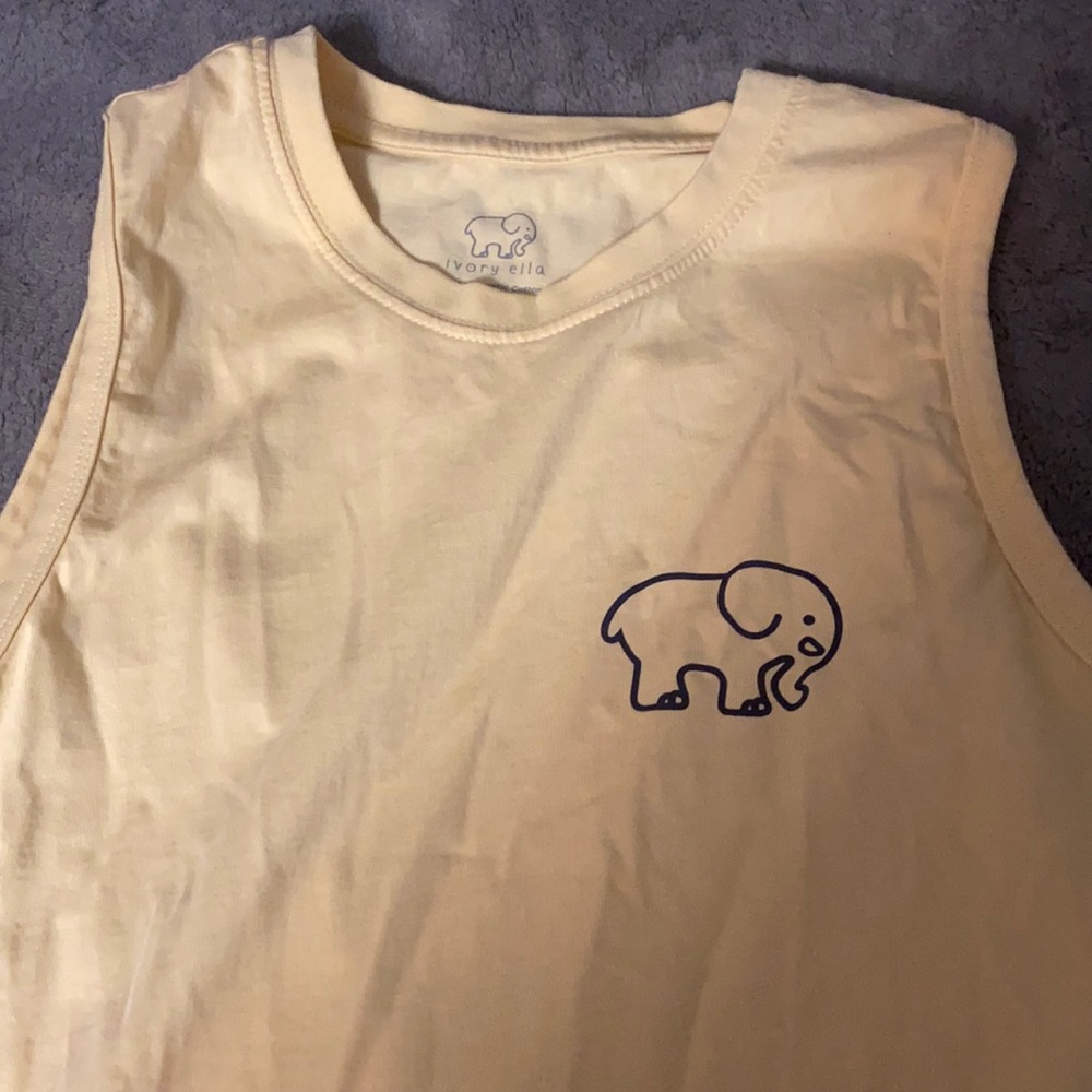 Ivory Ella Tank Top